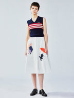 UFO cat shirt-inspired skirt