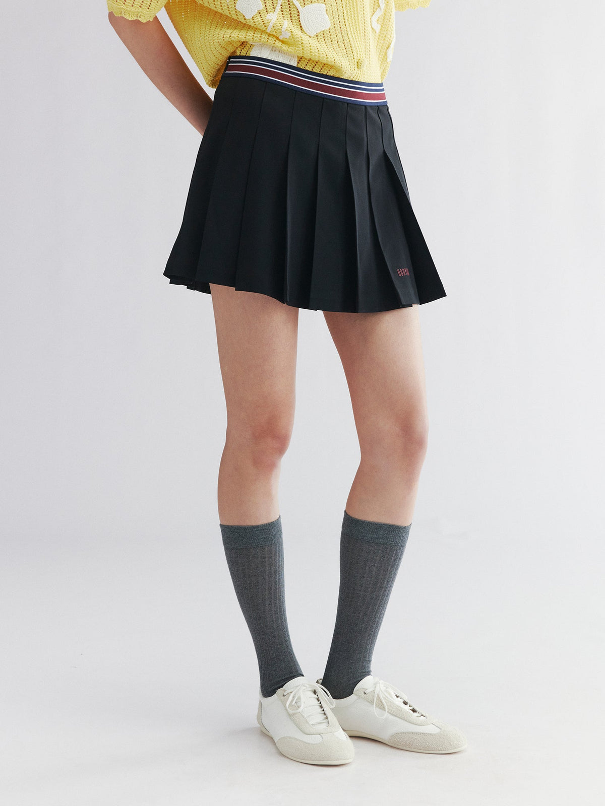 Pleated skirt