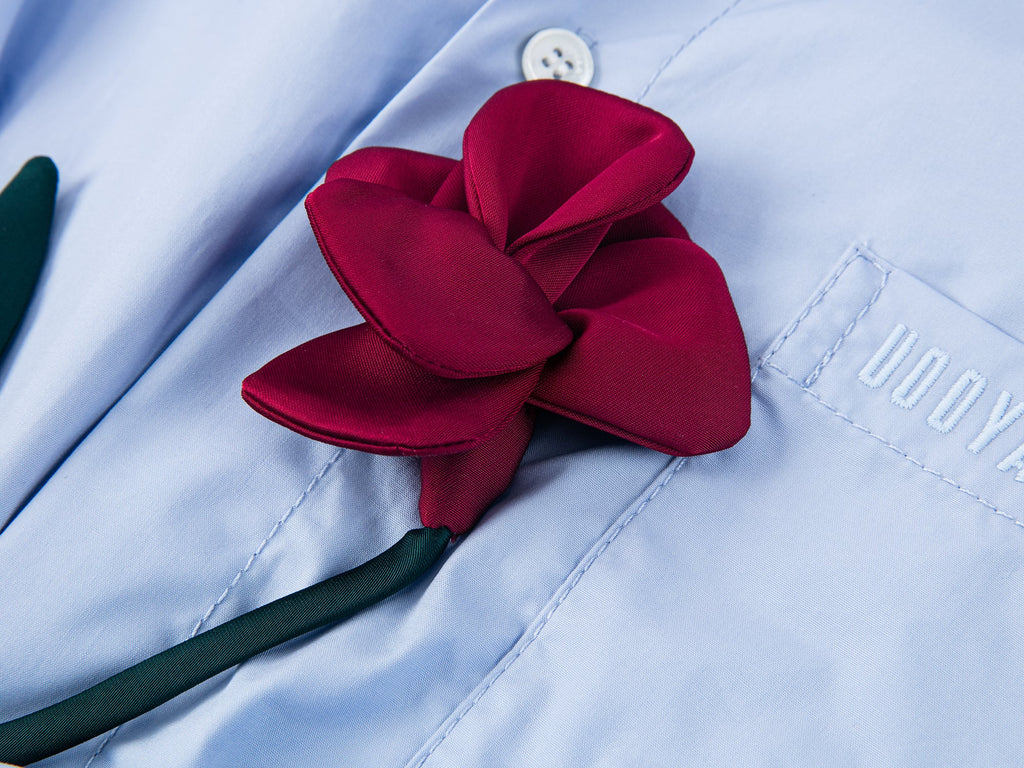 Rose patch shirt
