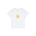 Mustard duck doodle tee