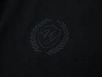 Rose patch polo shirt