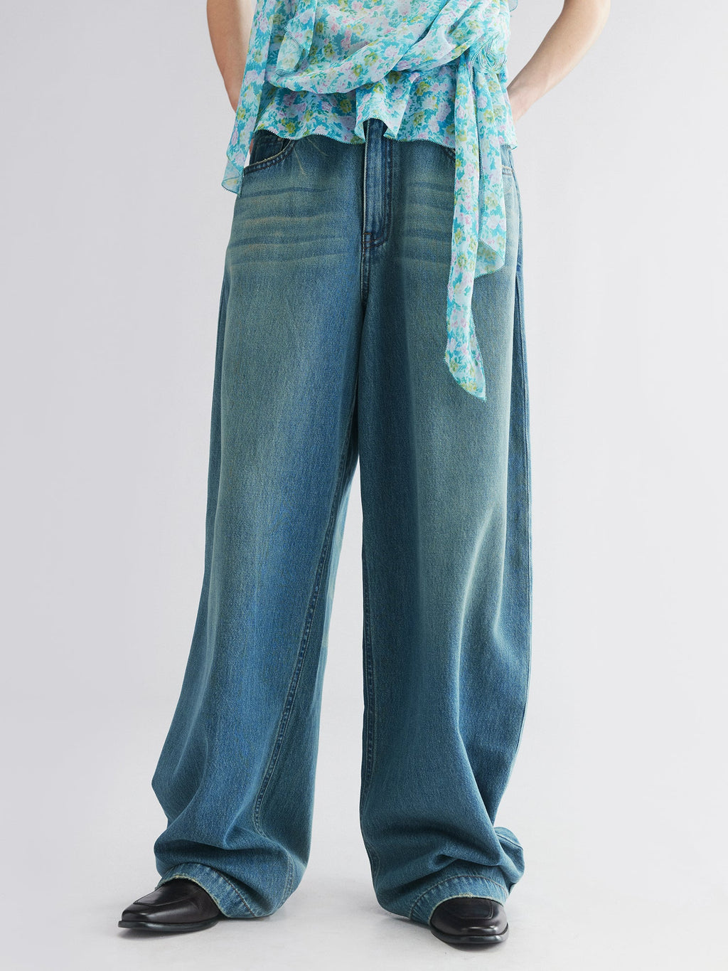 Classic washed denim