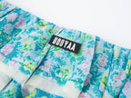 Watercolor floral tiered skirt