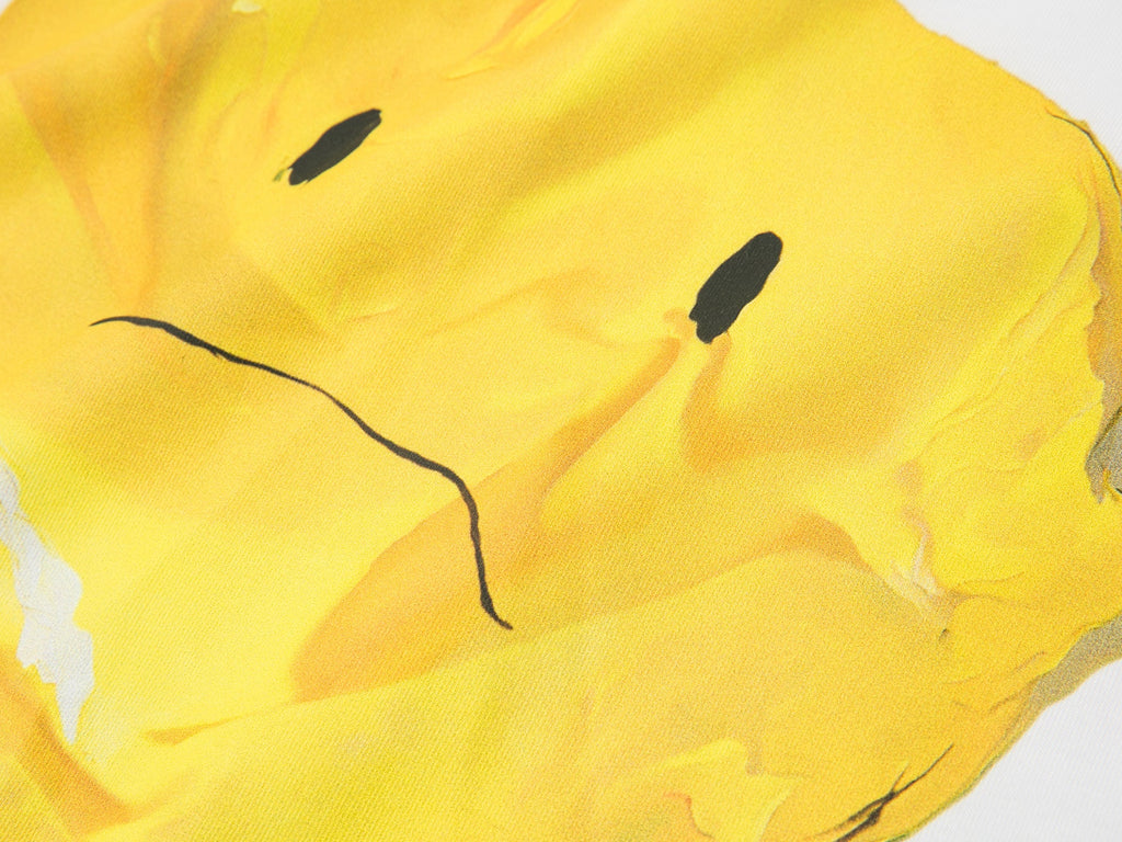 Long sleeve tee with deflated balloon print
