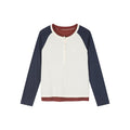 Two-in-one henley tee