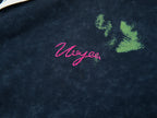 Graffiti sailor collar long sleeve tee