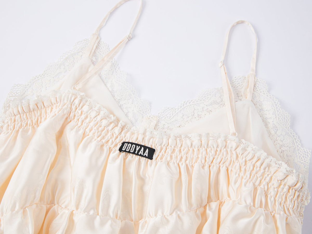 Lace camisole dress