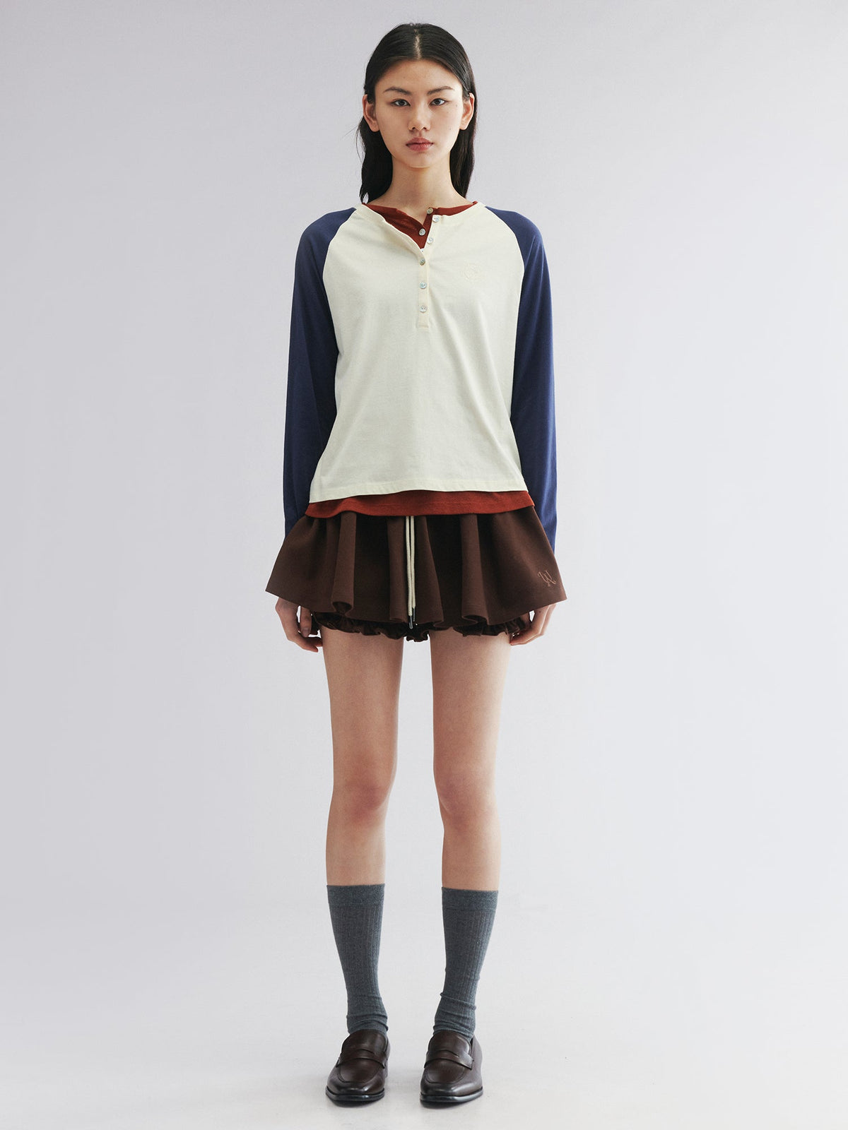 Puff skort