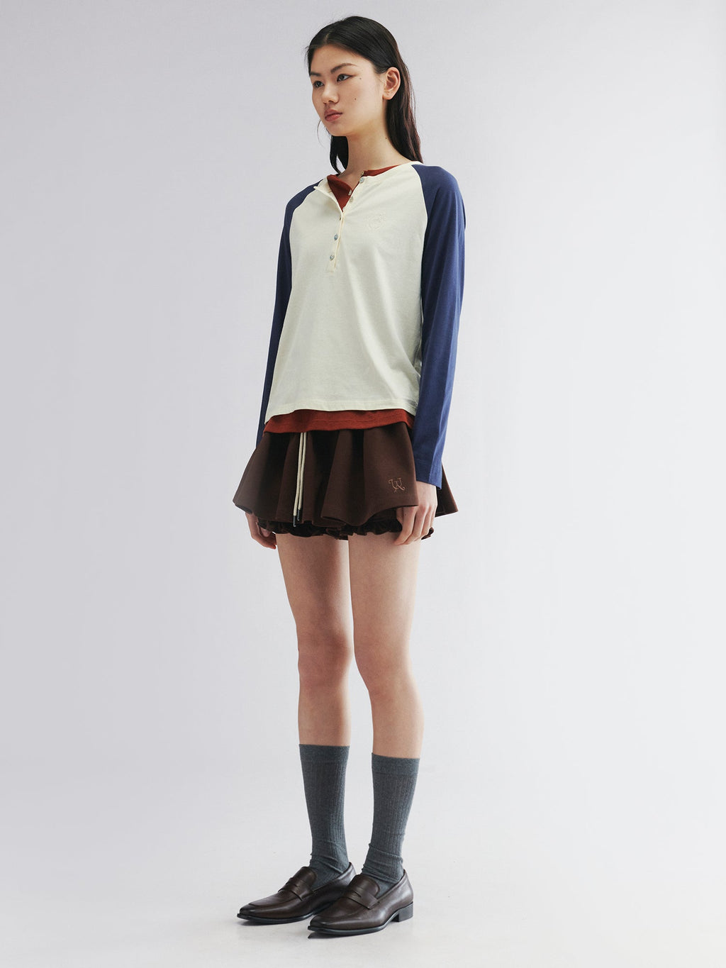 Puff skort