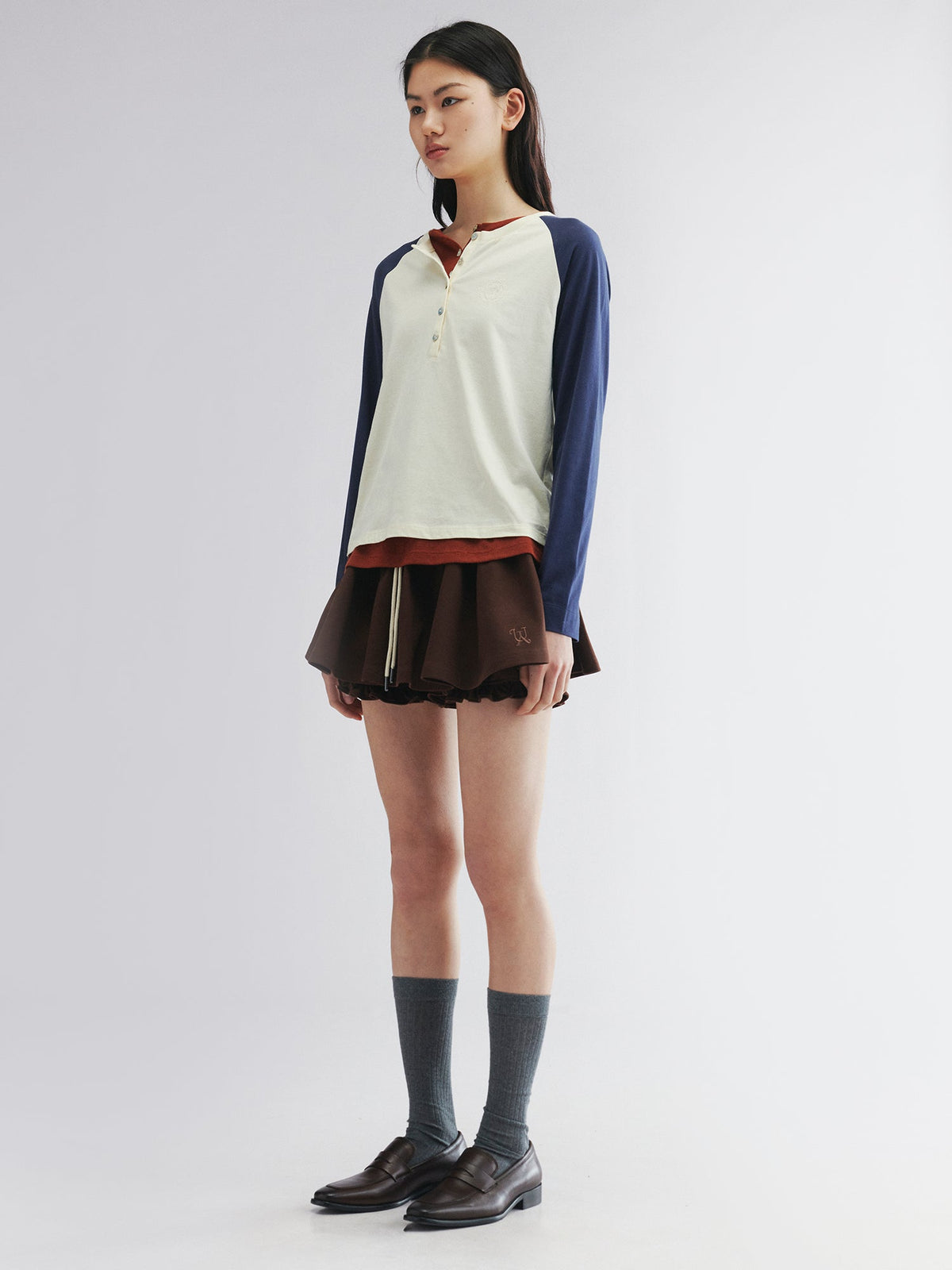 Puff skort