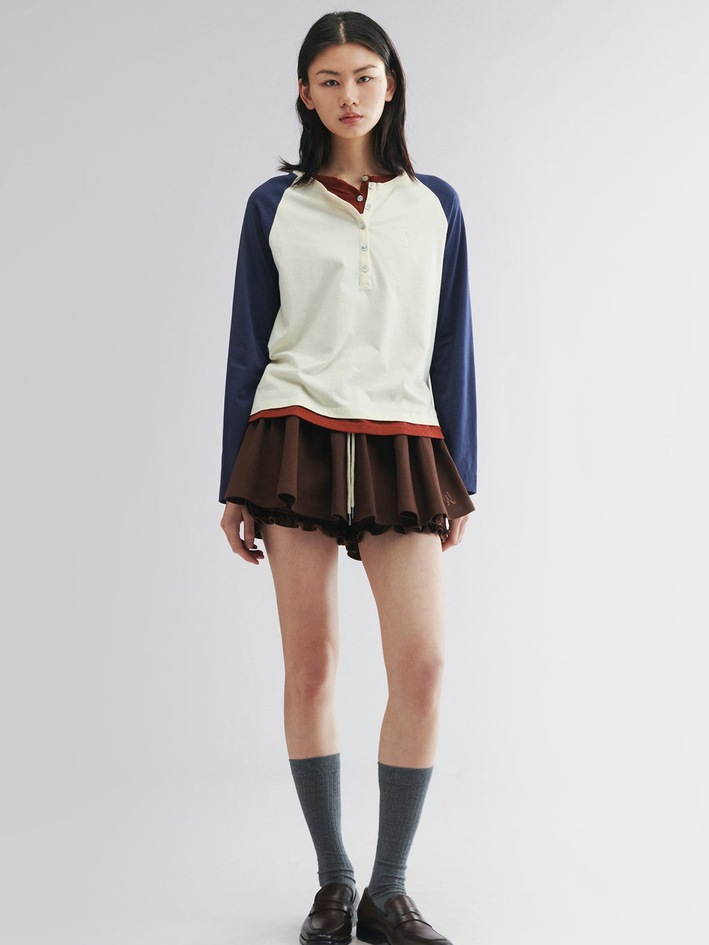 Puff skort