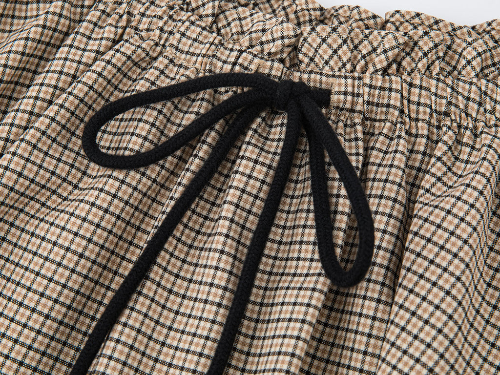 Wool skort