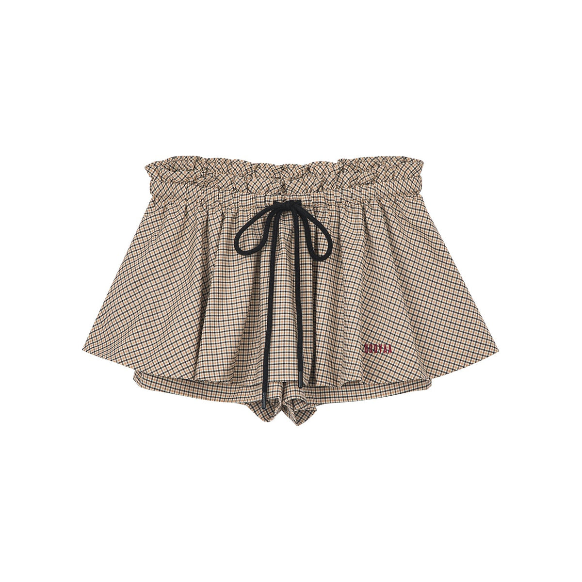 Wool skort