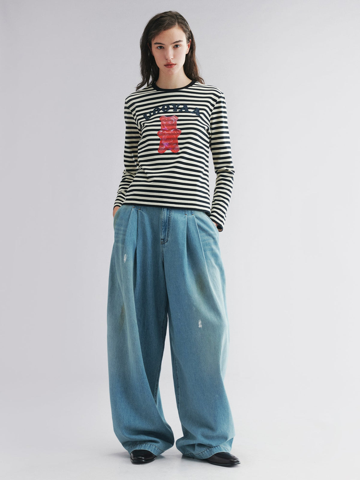 Naples-style tailored jeans