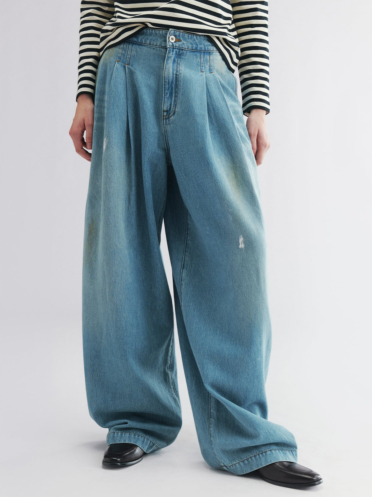 Naples-style tailored jeans