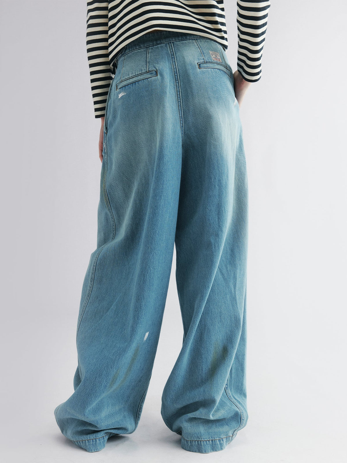 Naples-style tailored jeans
