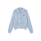 Vintage knit cardigan with novelty buttons