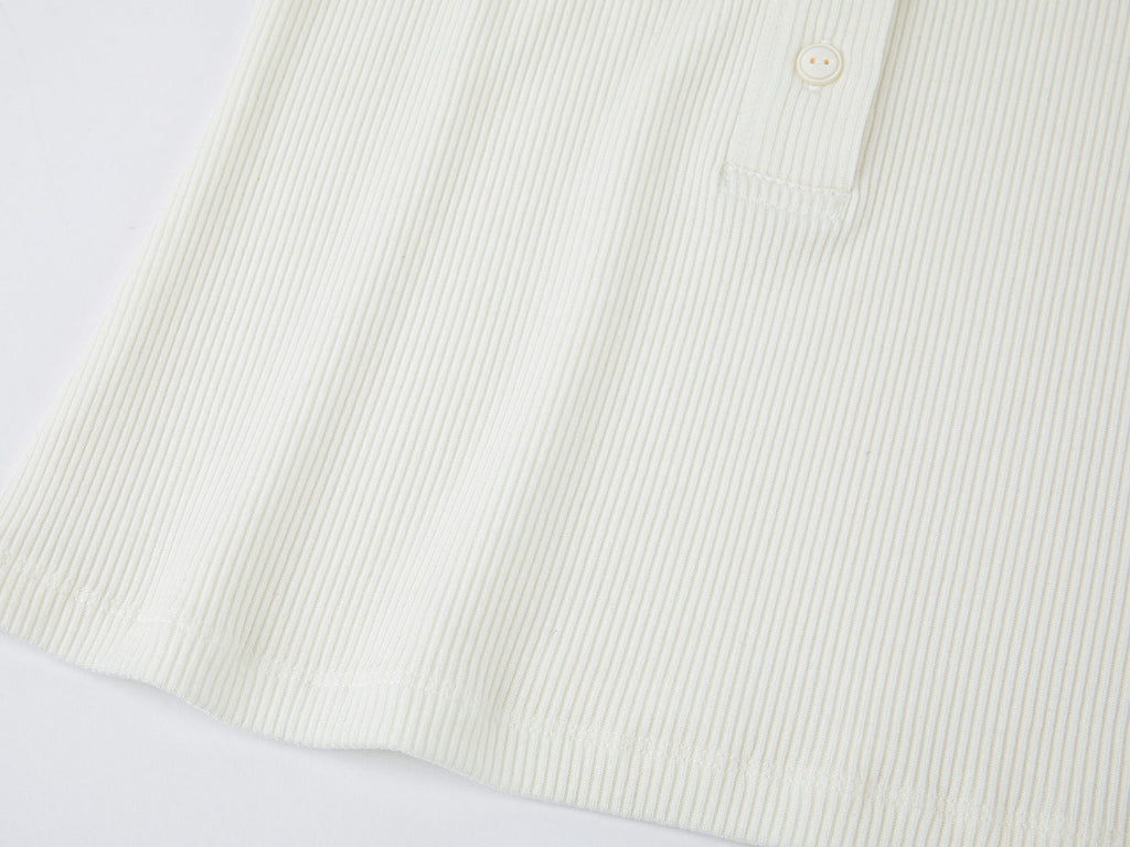 Tencel-Wool Henley T-Shirt