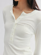 Tencel-Wool Henley T-Shirt