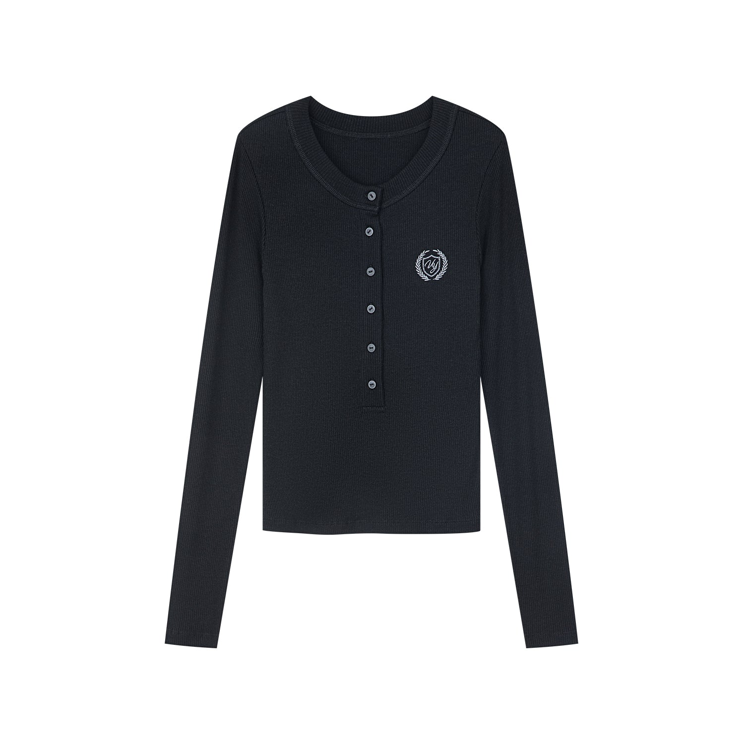 Tencel-Wool Henley T-Shirt