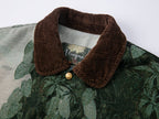 Jungle print hunting jacket