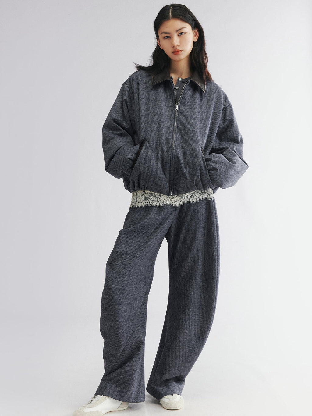 Wool blade pants