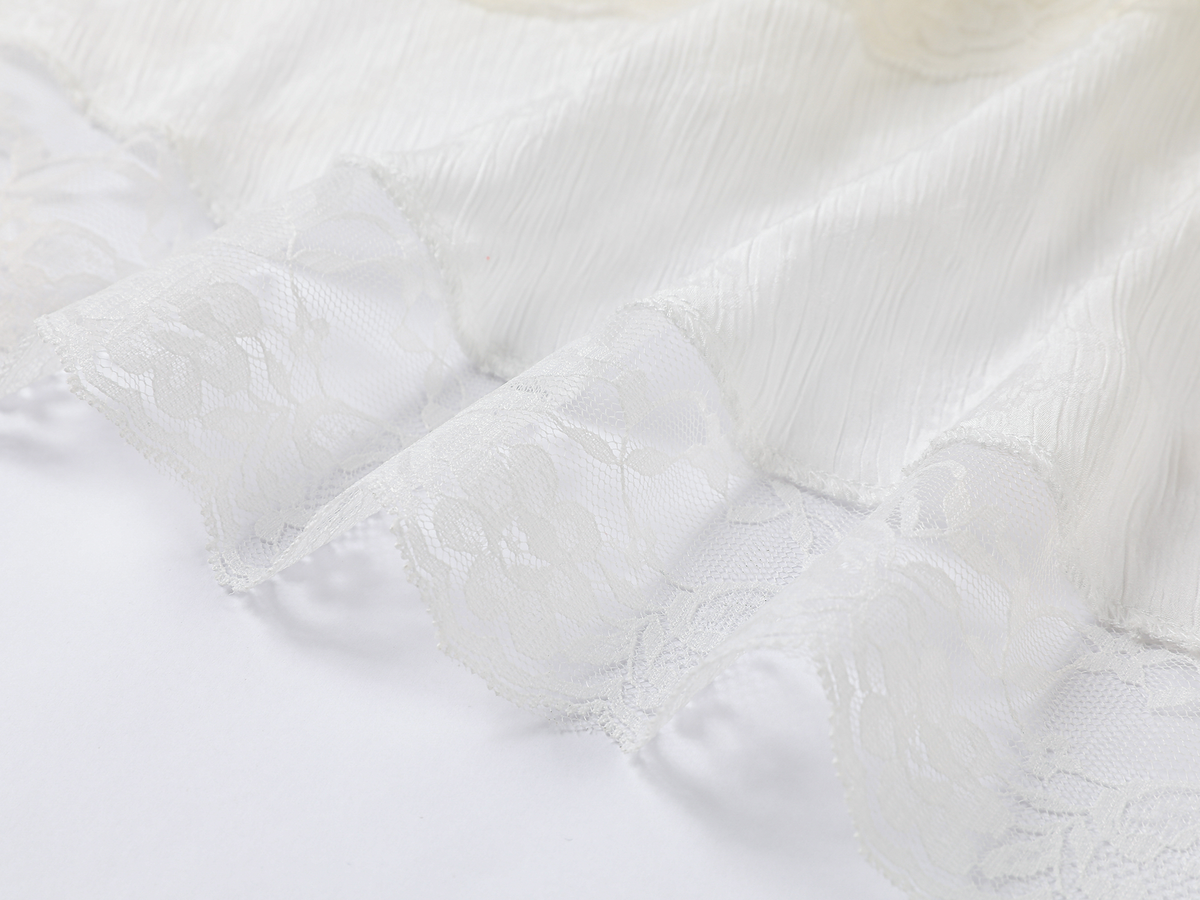 Lace slip dress