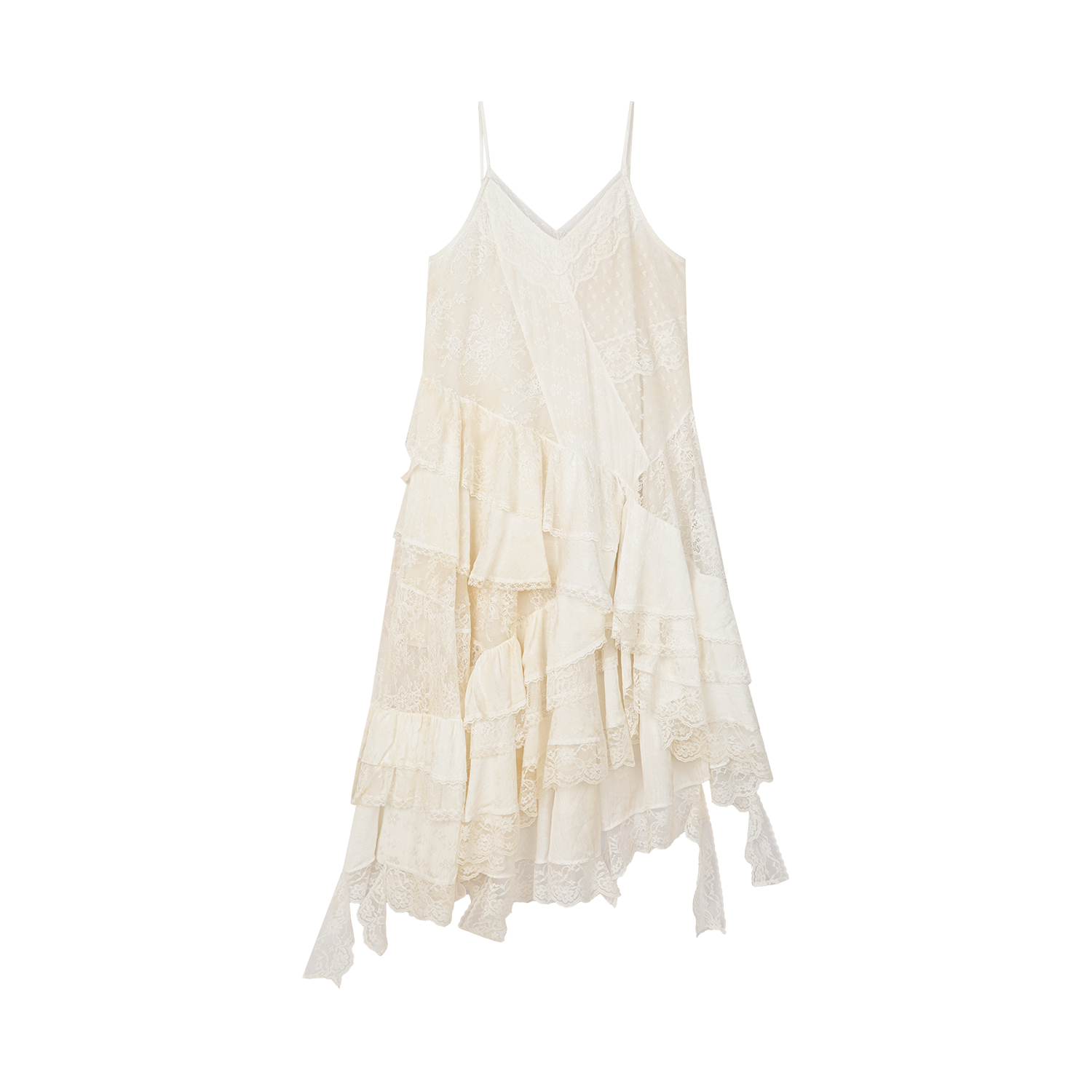 Lace slip dress