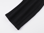 Blade-cut sweatpants