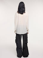 Peter Pan collar shirt