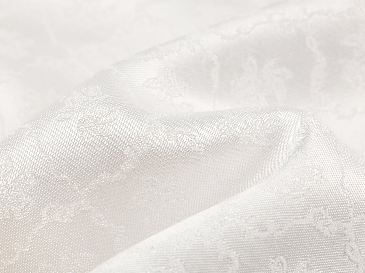 Lace-panel jacquard camisole