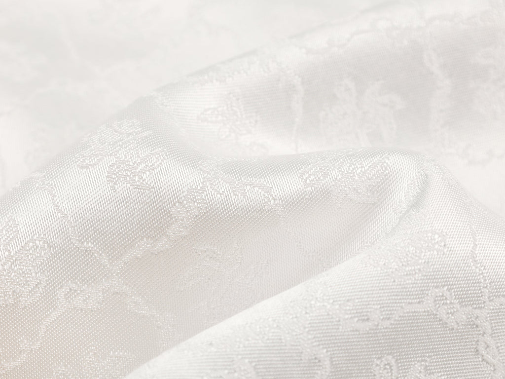 Jacquard camisole with lace trim