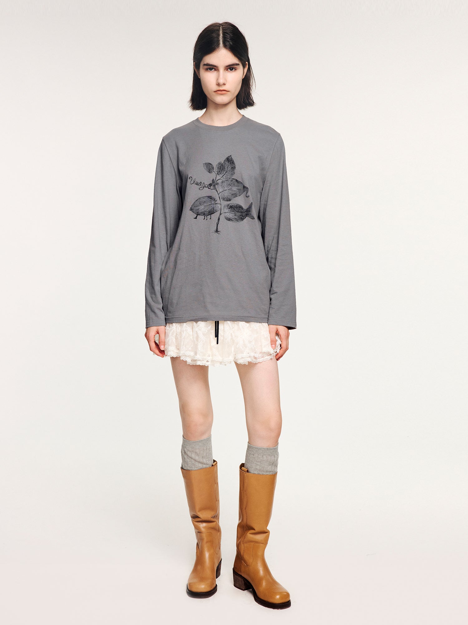 Magical garden long-sleeve t-shirt