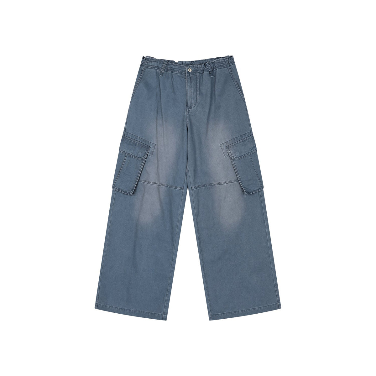 Washed french-union utility pants