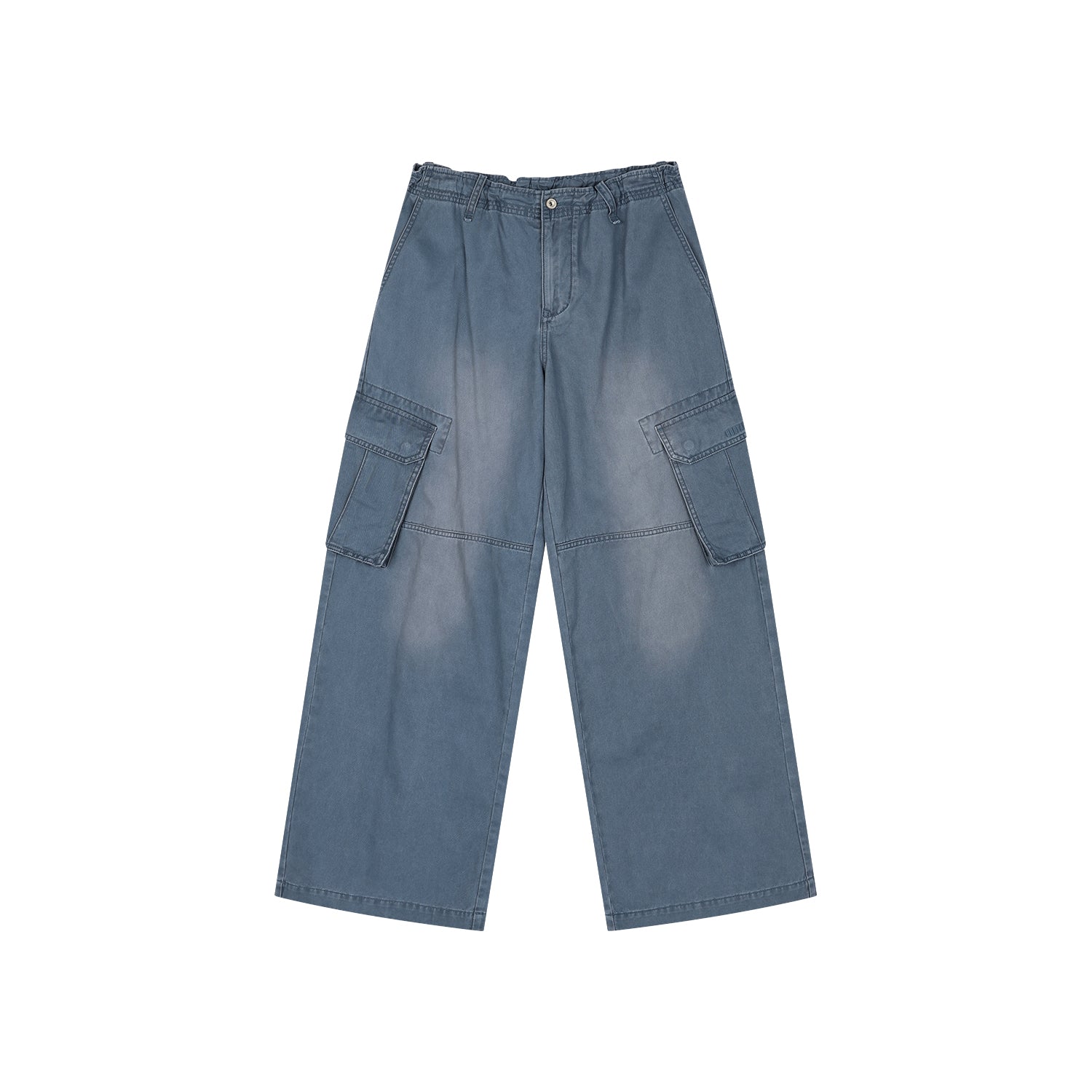 Washed french-union utility pants