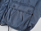French union blue utility cotton jacket