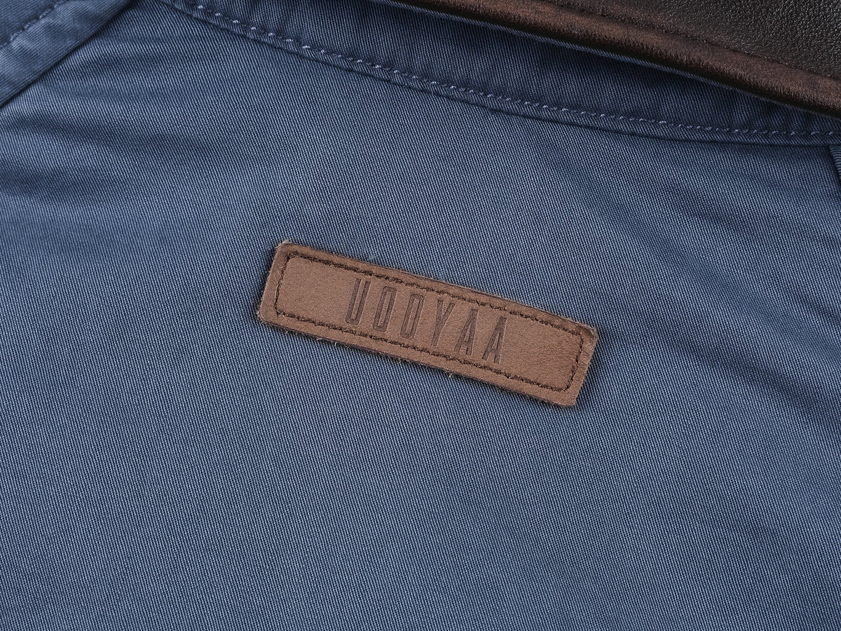 French union blue utility cotton jacket