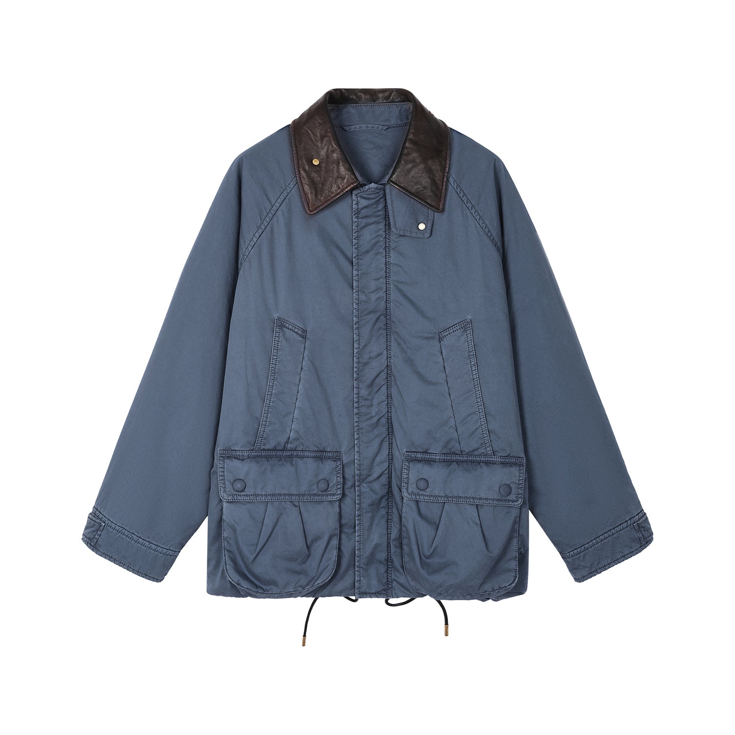 French union blue utility cotton jacket