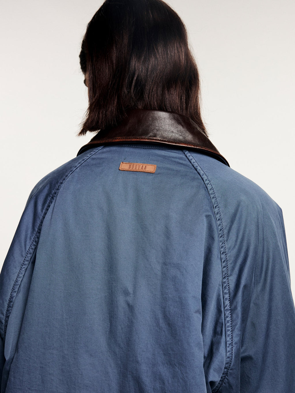 French union blue utility cotton jacket