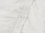 Classical ruched lace shirt