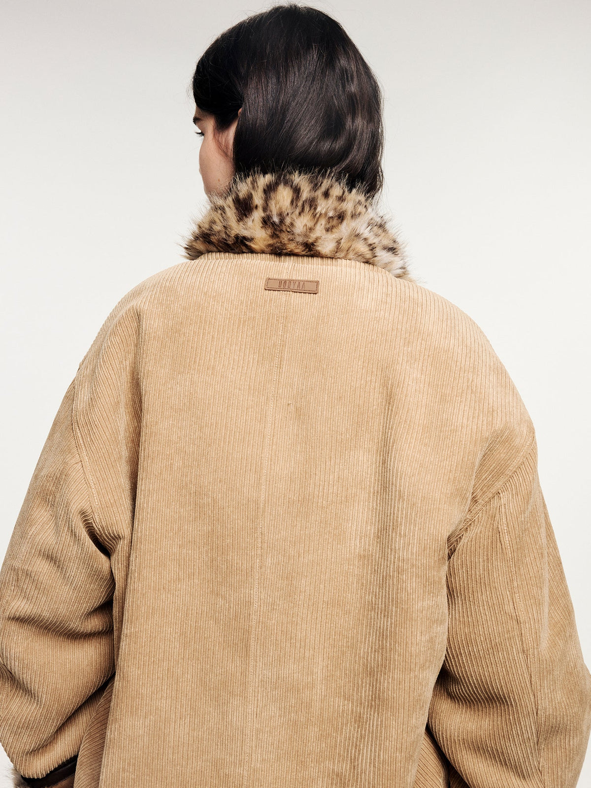 Reversible fleece panel jacket
