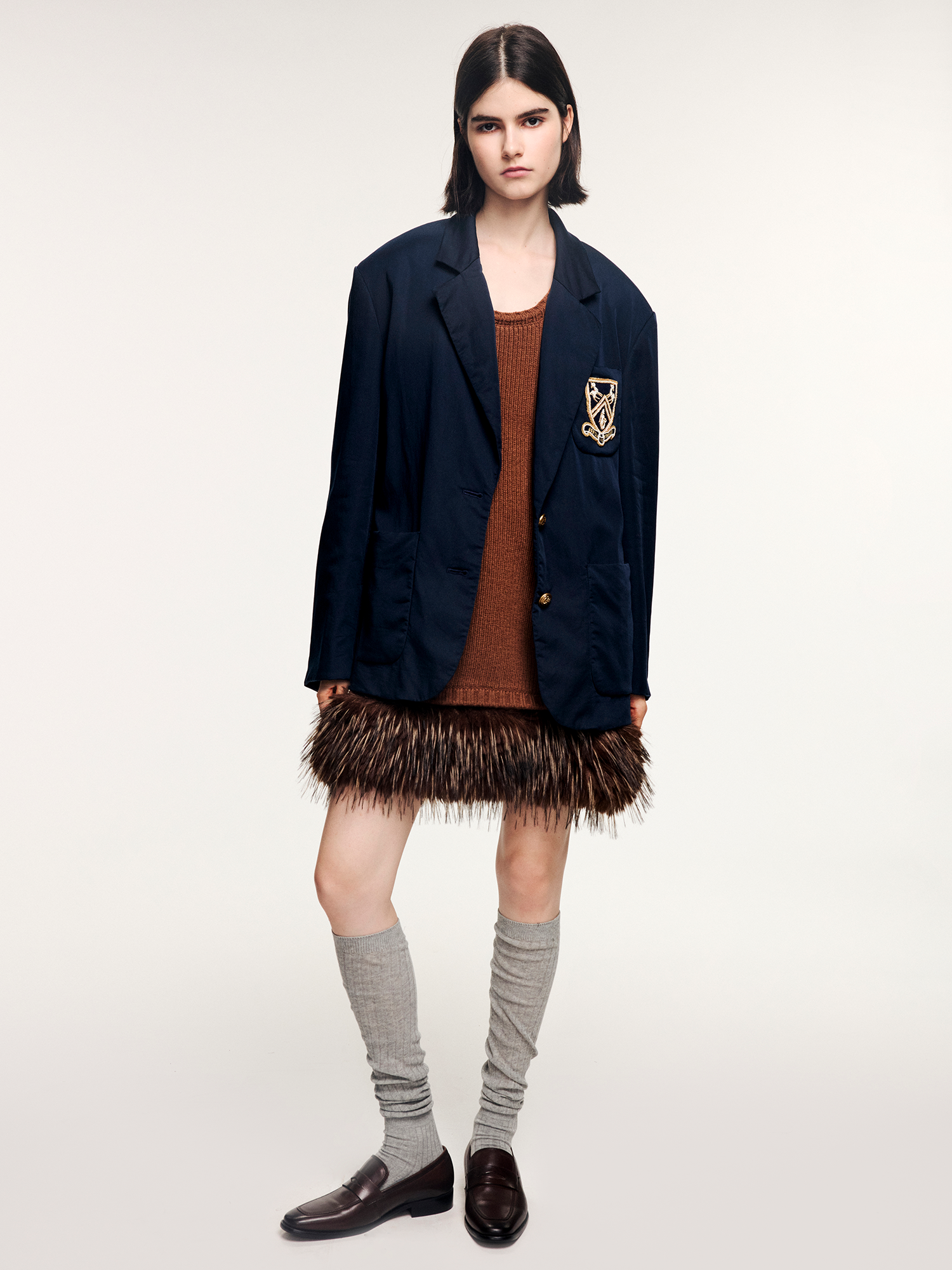 Academy quilted blazer