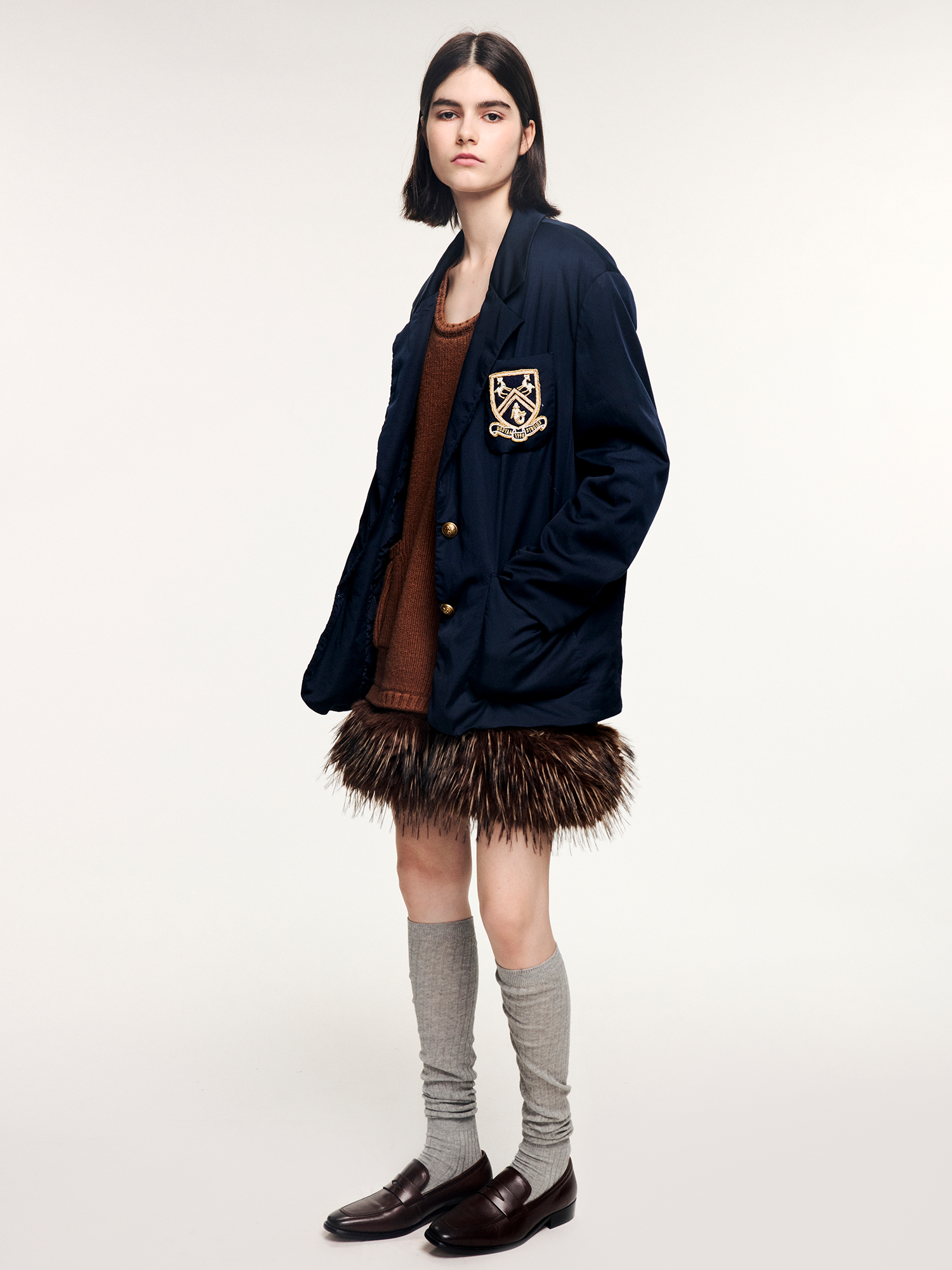 Academy quilted blazer