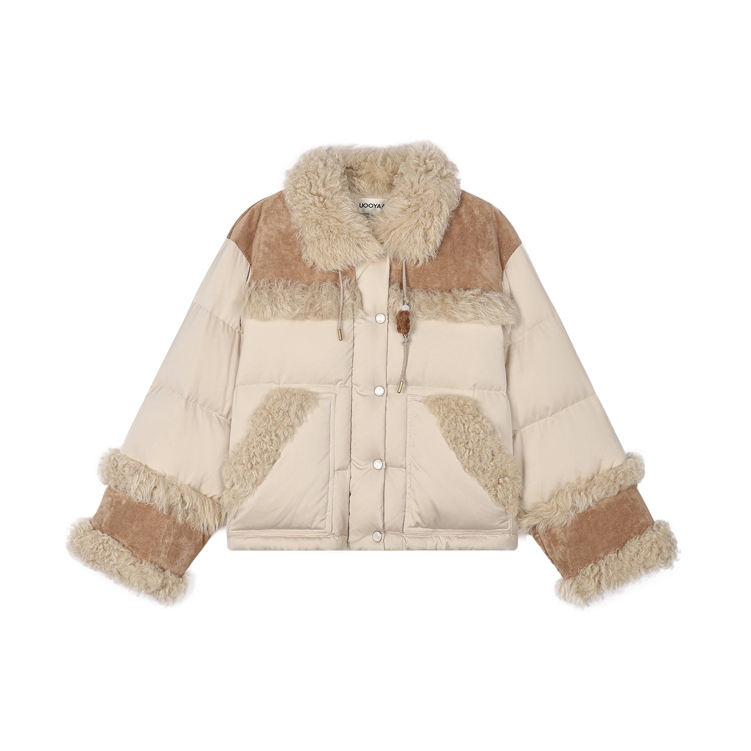 Bear-inspired puffer jacket