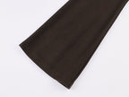 Flare knit pants
