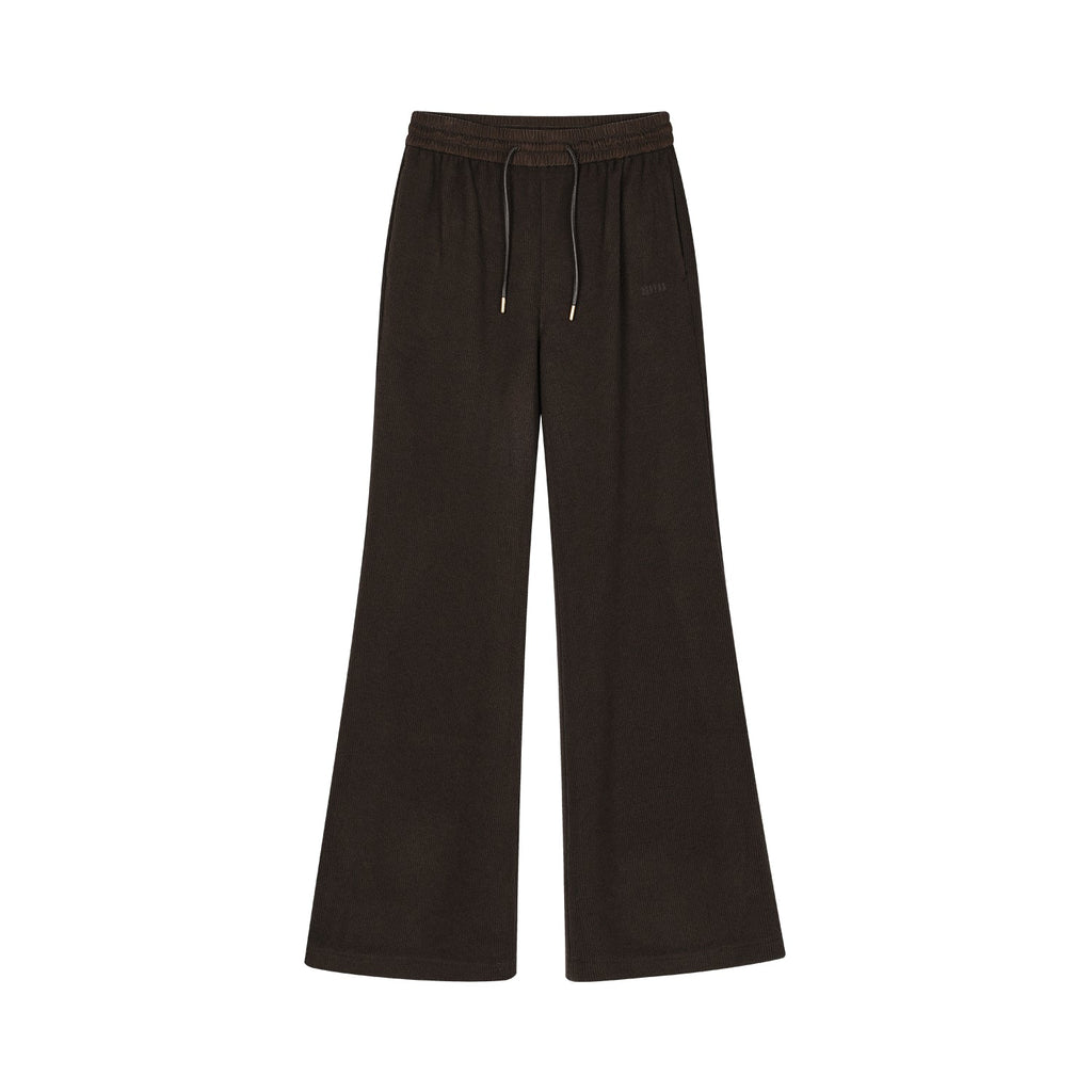 Flare knit pants