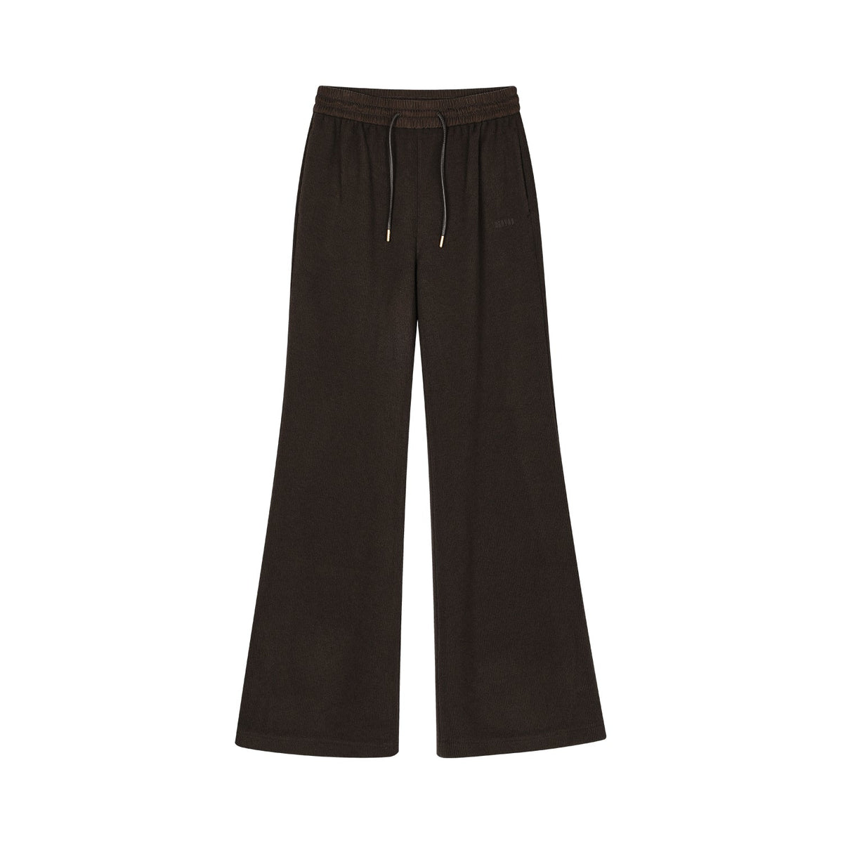 Flare knit pants