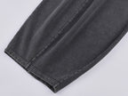 Washed balloon sweatpants