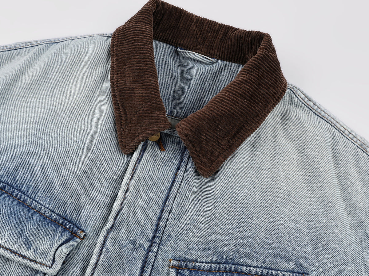 Aluminum wire denim fishing jacket