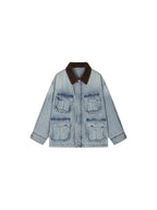 Aluminum wire denim fishing jacket